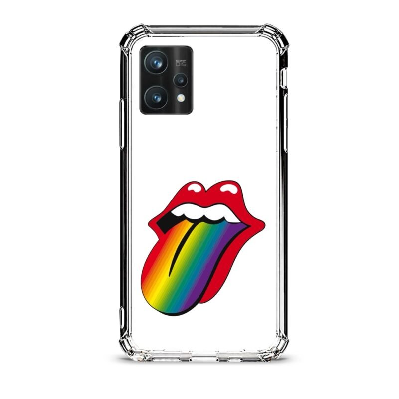 On off switch θήκη διάφανη & σχέδιο  d1082 γιά Realme 9 Pro Plus