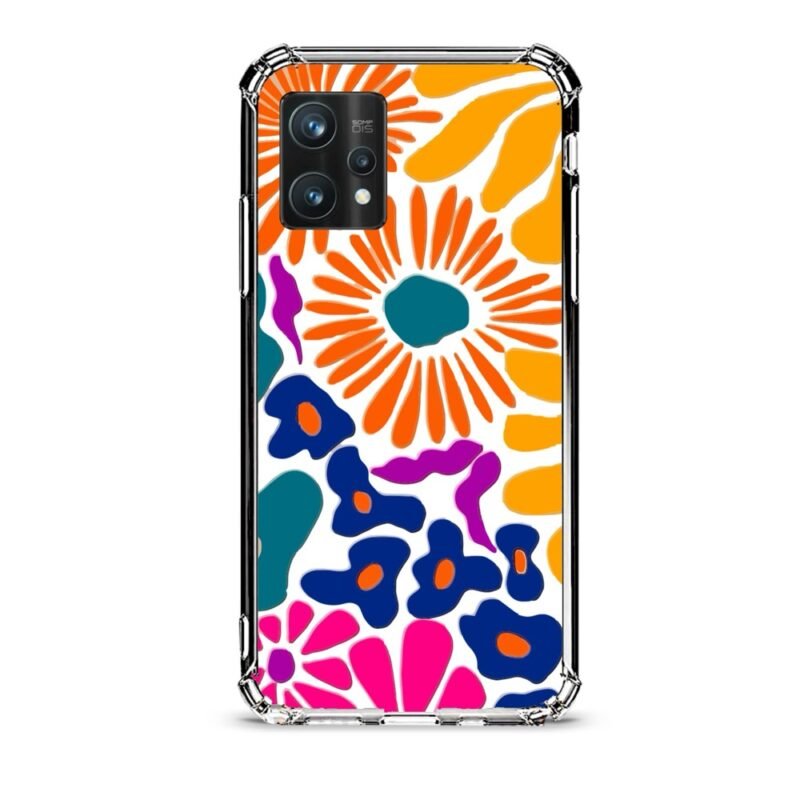 Floral θήκη διάφανη & σχέδιο  d1092 γιά Realme 9 Pro Plus