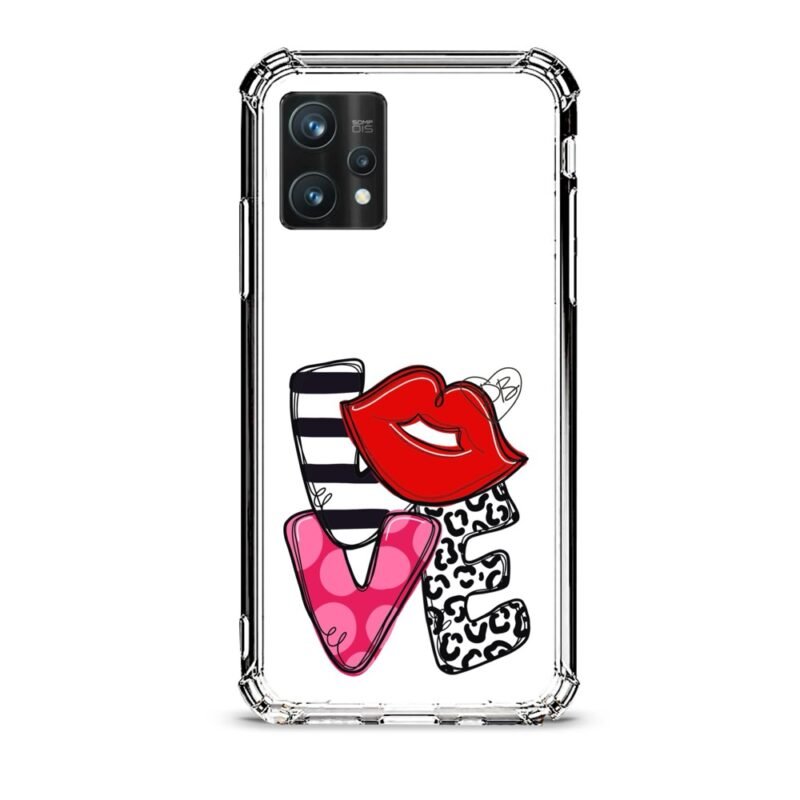 Love θήκη διάφανη & σχέδιο  d1097 γιά Realme 9 Pro Plus