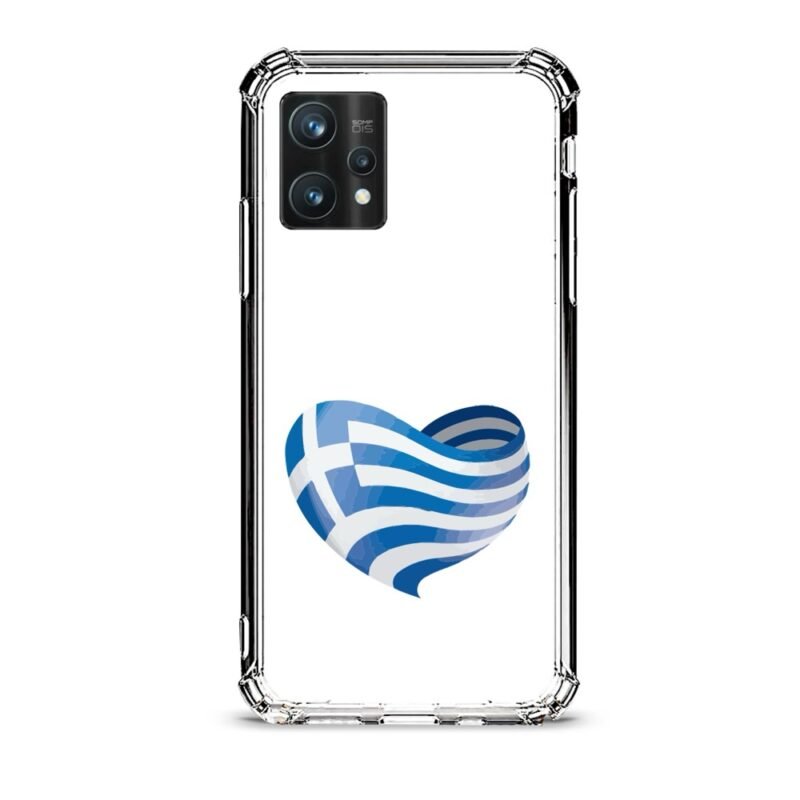 Love Greece θήκη διάφανη & σχέδιο  d1127 γιά Realme 9 Pro Plus