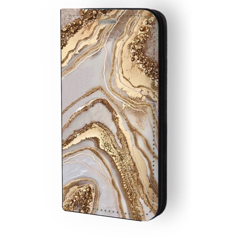 Θήκη book με σχέδιο marble 91234 για iPhone 14 Pro