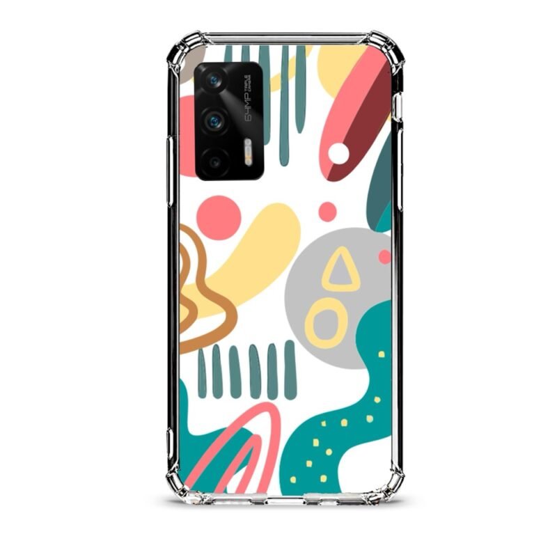 Shapes θήκη διάφανη & σχέδιο  d1083 γιά Realme GT 5G