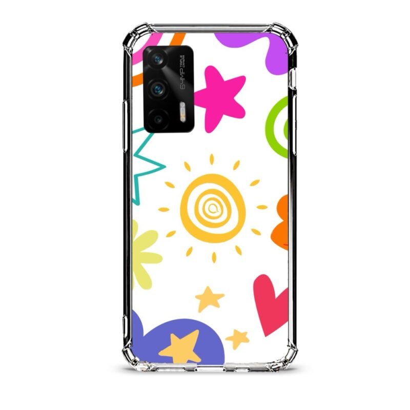 Sun shapes θήκη διάφανη & σχέδιο  d1084 γιά Realme GT 5G