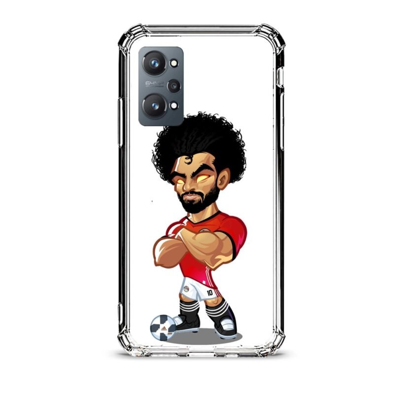 Mohamed Salah θήκη διάφανη & σχέδιο  d1002 γιά Realme GT Neo 2