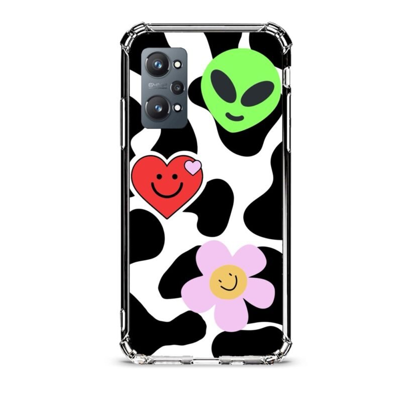 Smiley faces θήκη διάφανη & σχέδιο  d1073 γιά Realme GT Neo 2