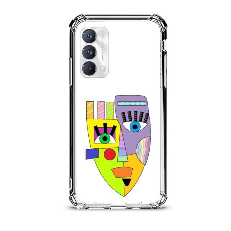 Shape face θήκη διάφανη & σχέδιο  d1027 γιά Realme GT Master Edition
