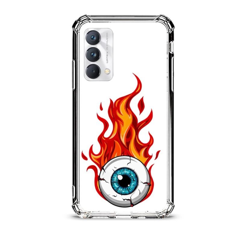 Eye flame θήκη διάφανη & σχέδιο  d1057 γιά Realme GT Master Edition