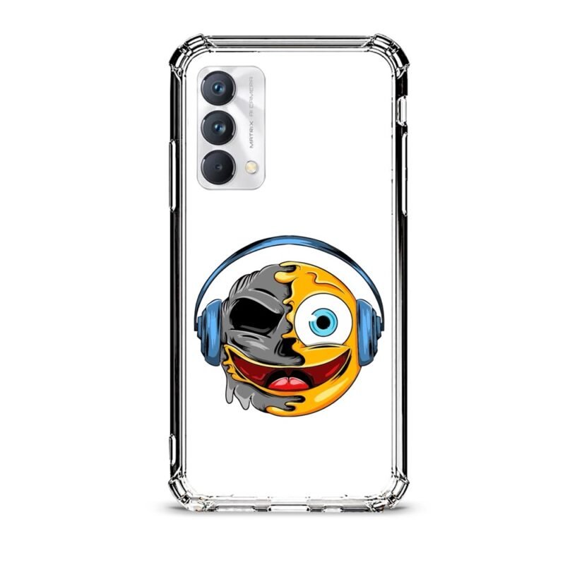 Smiley music θήκη διάφανη & σχέδιο  d1061 γιά Realme GT Master Edition