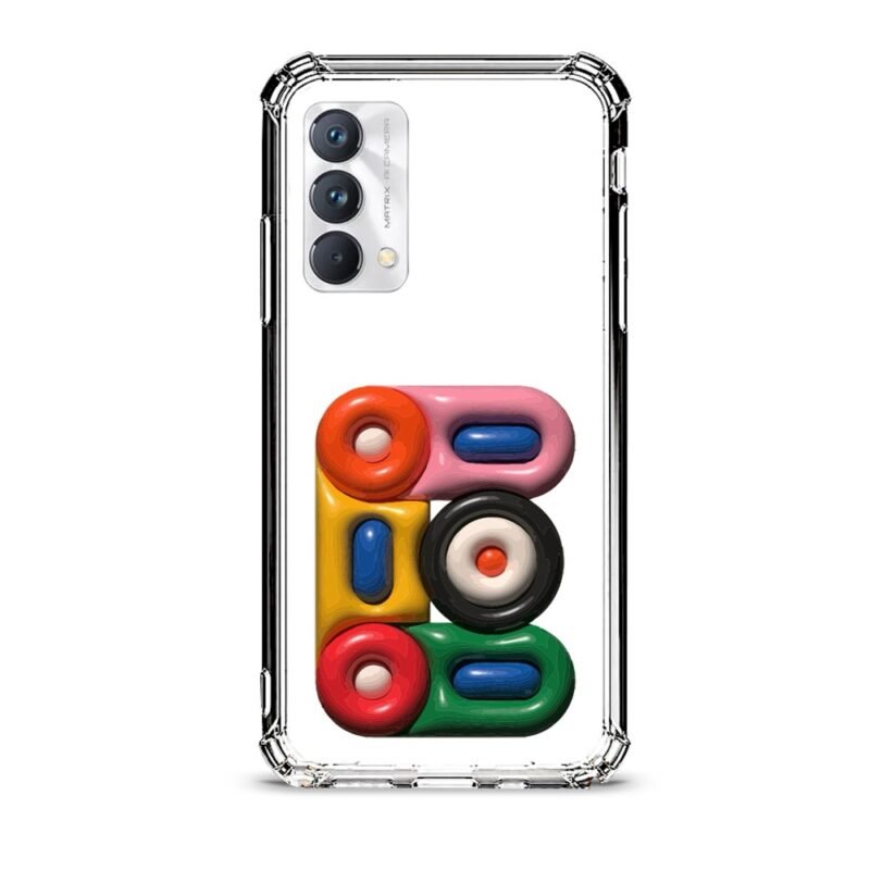 3d shapes θήκη διάφανη & σχέδιο  d1064 γιά Realme GT Master Edition