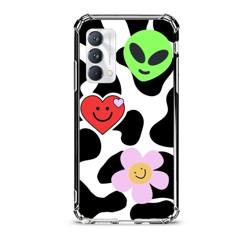 Smiley faces θήκη διάφανη & σχέδιο  d1073 γιά Realme GT Master Edition