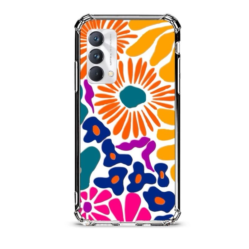 Floral θήκη διάφανη & σχέδιο  d1092 γιά Realme GT Master Edition