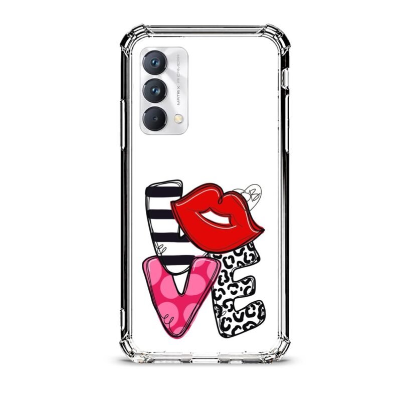 Love θήκη διάφανη & σχέδιο  d1097 γιά Realme GT Master Edition