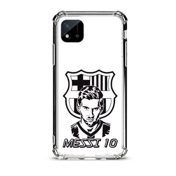 Messi Barcelona θήκη διάφανη & σχέδιο  d1043 γιά Realme C11 2021