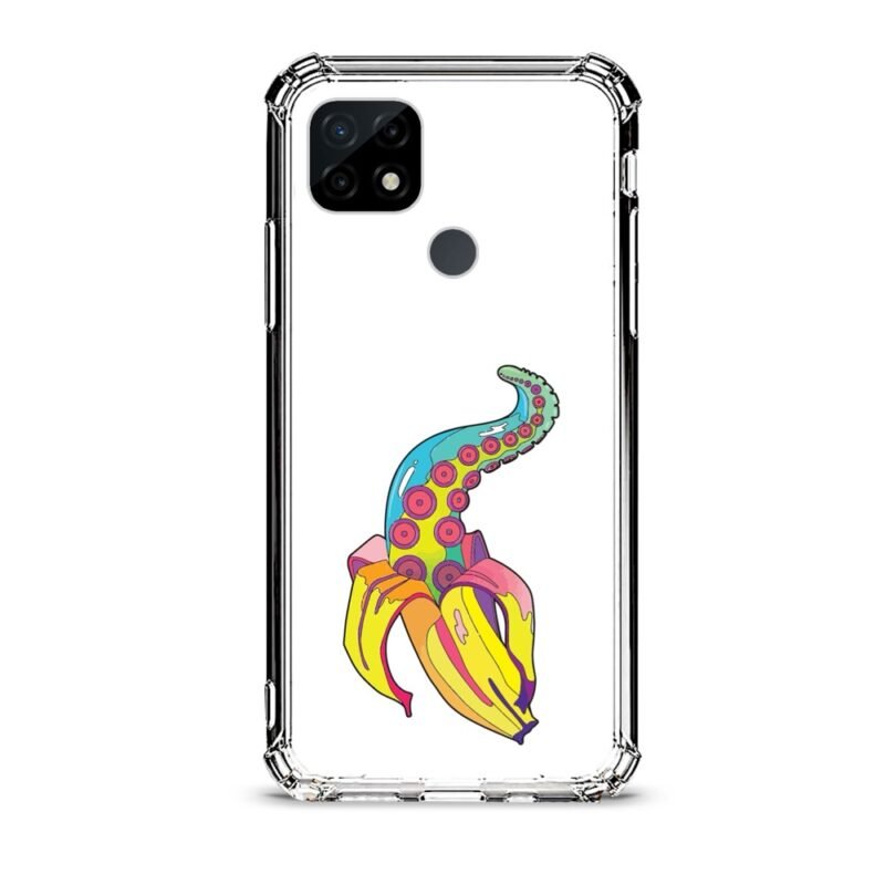 Weird banana θήκη διάφανη & σχέδιο  d1025 γιά Realme C21
