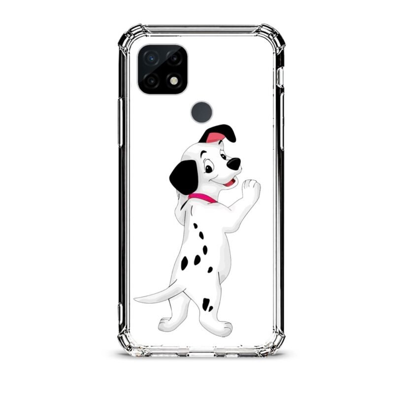 Dalmatian dog θήκη διάφανη & σχέδιο  d1031 γιά Realme C21