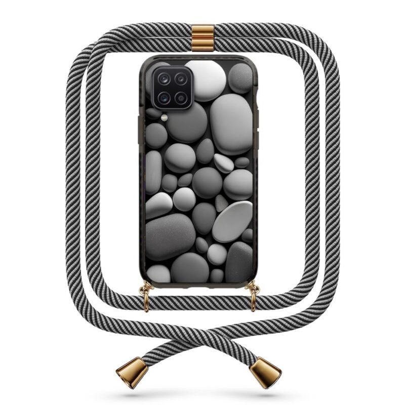 Stones θήκη με κορδόνι & σχέδιο 9860 για Galaxy A12