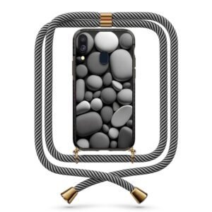 Stones θήκη με κορδόνι & σχέδιο 9860 για Galaxy A40