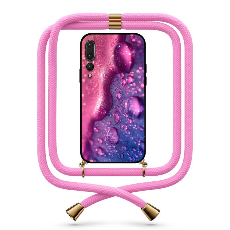Liquid texture θήκη με κορδόνι & σχέδιο 9779 για Huawei P20 Pro