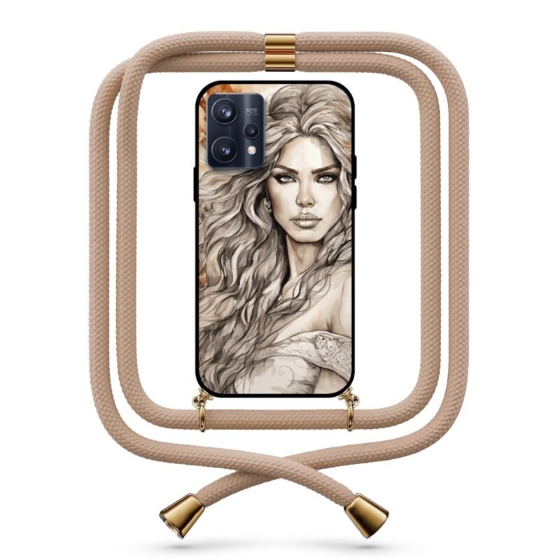 Girl art θήκη με κορδόνι & σχέδιο 9734 για Realme 9 Pro Plus