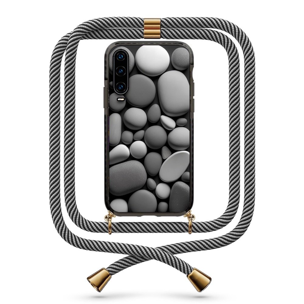 Stones θήκη με κορδόνι & σχέδιο 9860 για Huawei P30