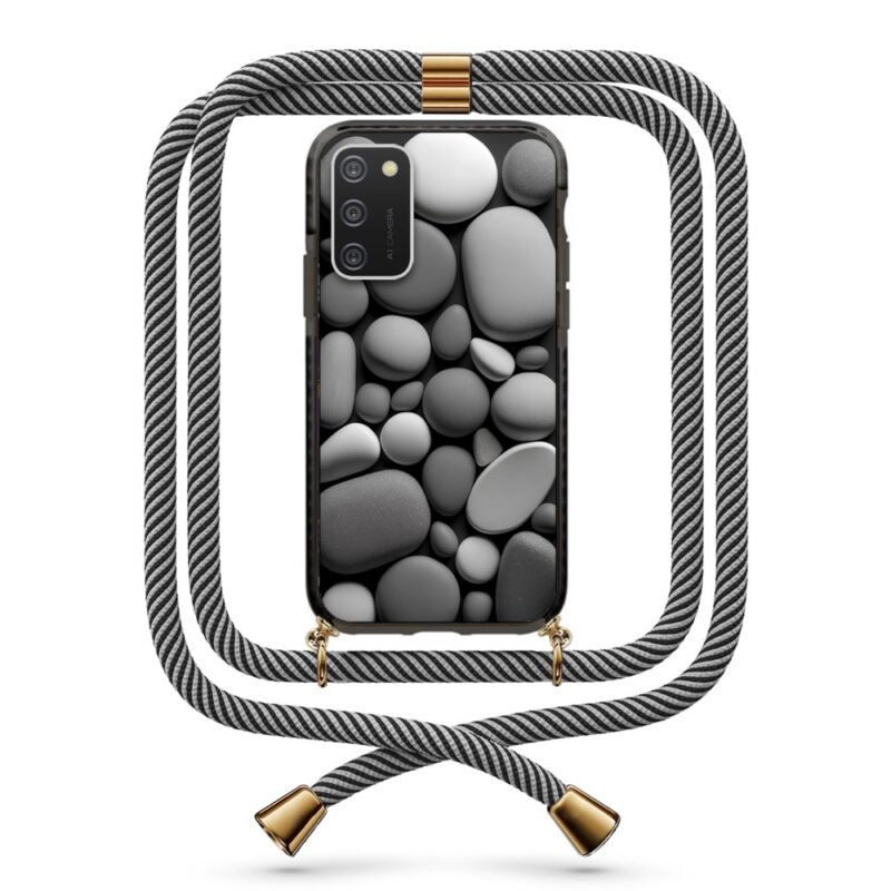 Stones θήκη με κορδόνι & σχέδιο 9860 για Galaxy A02S