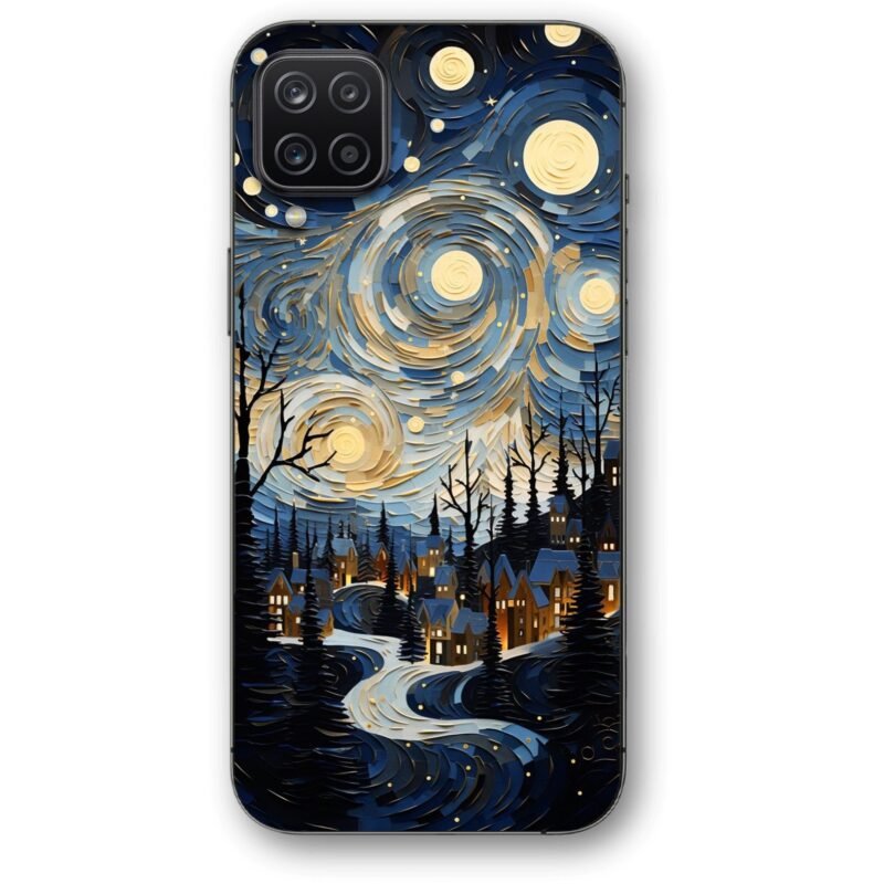 Night art θήκη κινητού 91187 για Galaxy A12