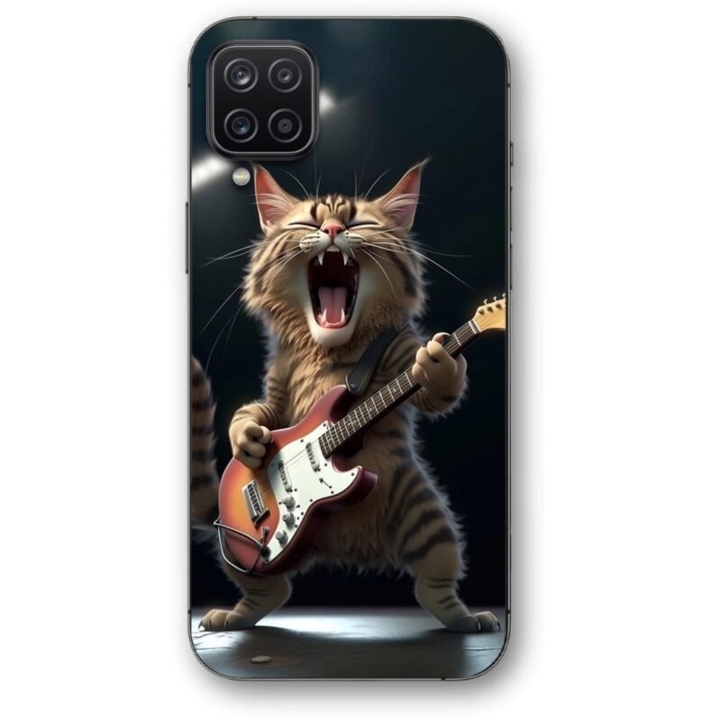 Guitar cat θήκη κινητού 91195 για Galaxy A12