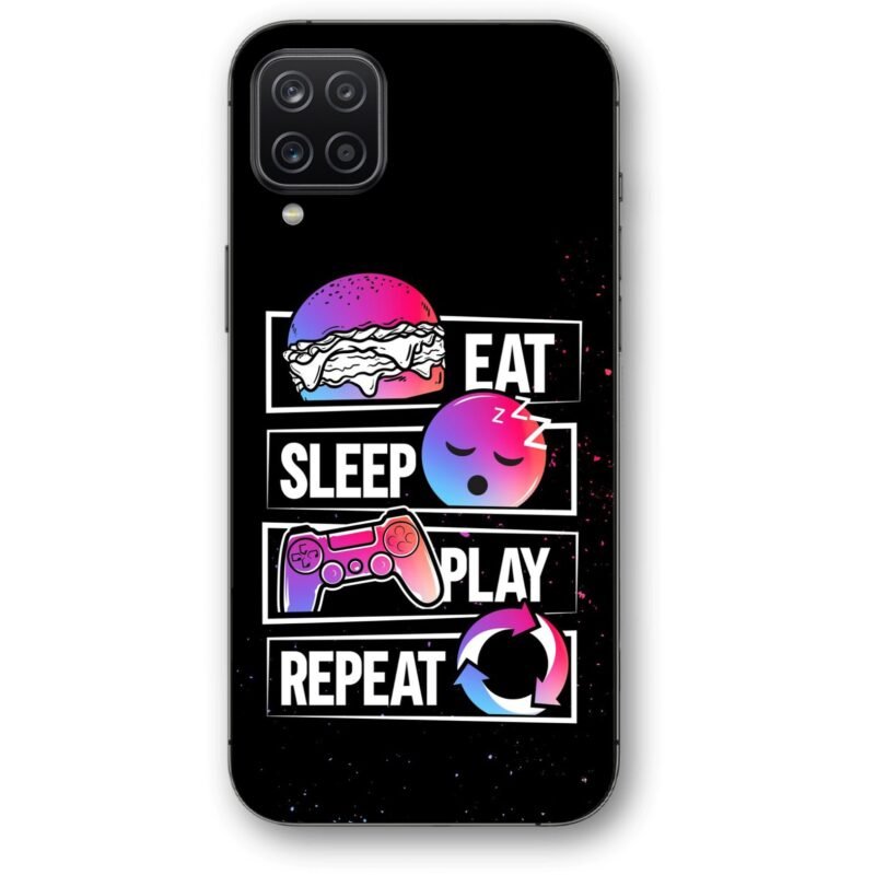Eat sleep play θήκη κινητού 91208 για Galaxy A12