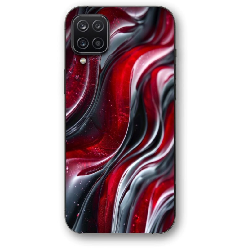 Wavy abstract θήκη κινητού 91214 για Galaxy A12