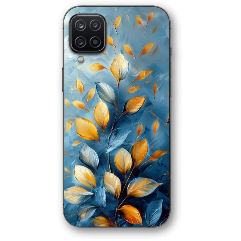 Leaves art θήκη κινητού 91217 για Galaxy A12