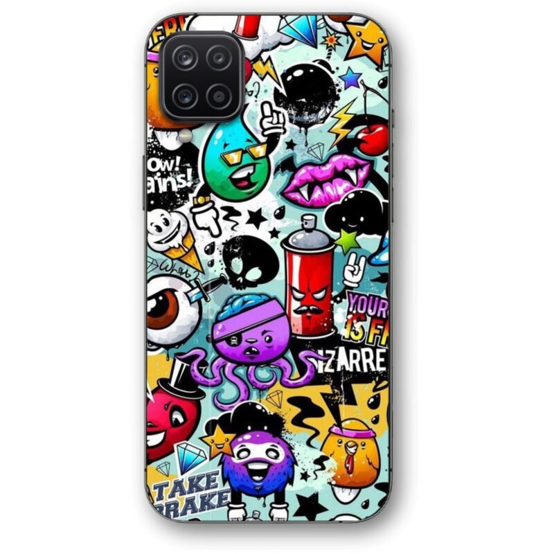 Graffiti θήκη κινητού 91226 για Galaxy A12