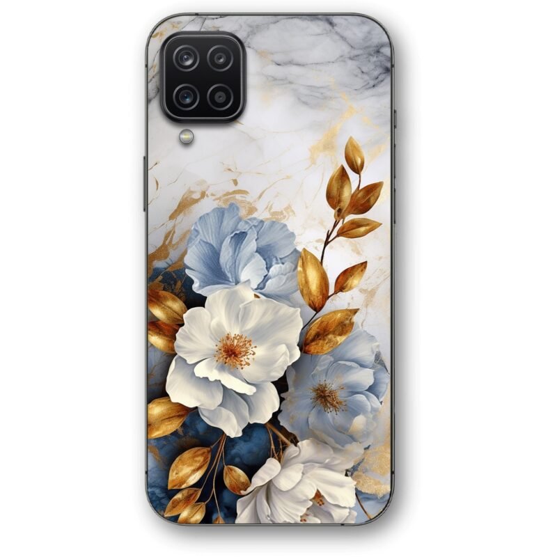 Flower marble θήκη κινητού 91243 για Galaxy A12