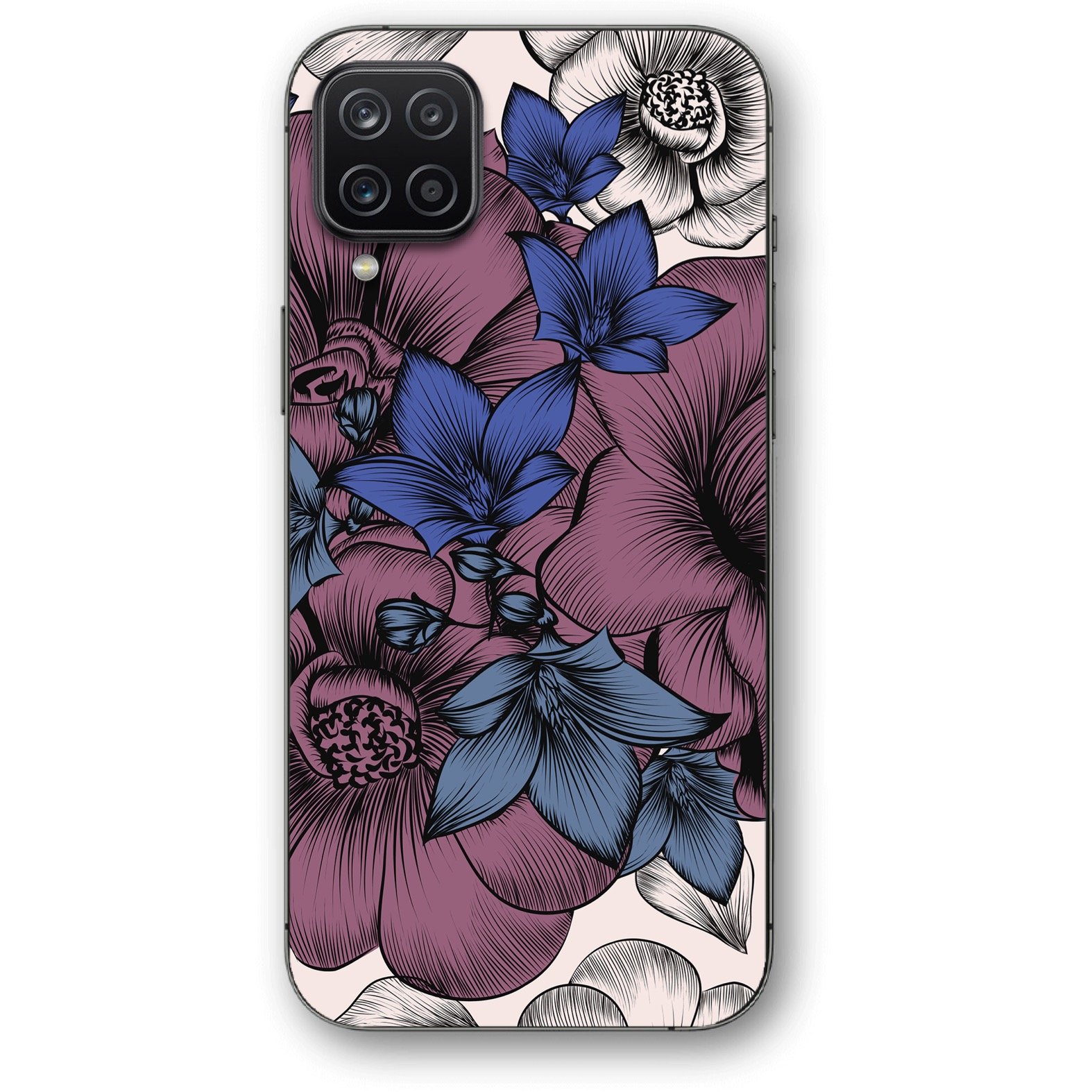 Floral θήκη κινητού 91258 για Galaxy A12