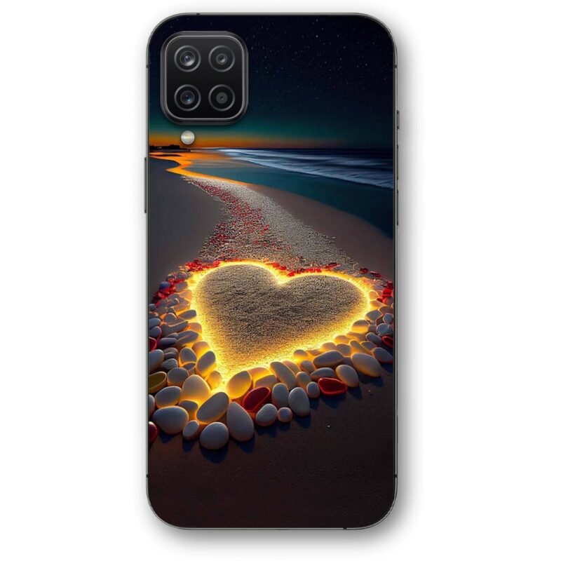Beach heart θήκη κινητού 91300 για Galaxy A12