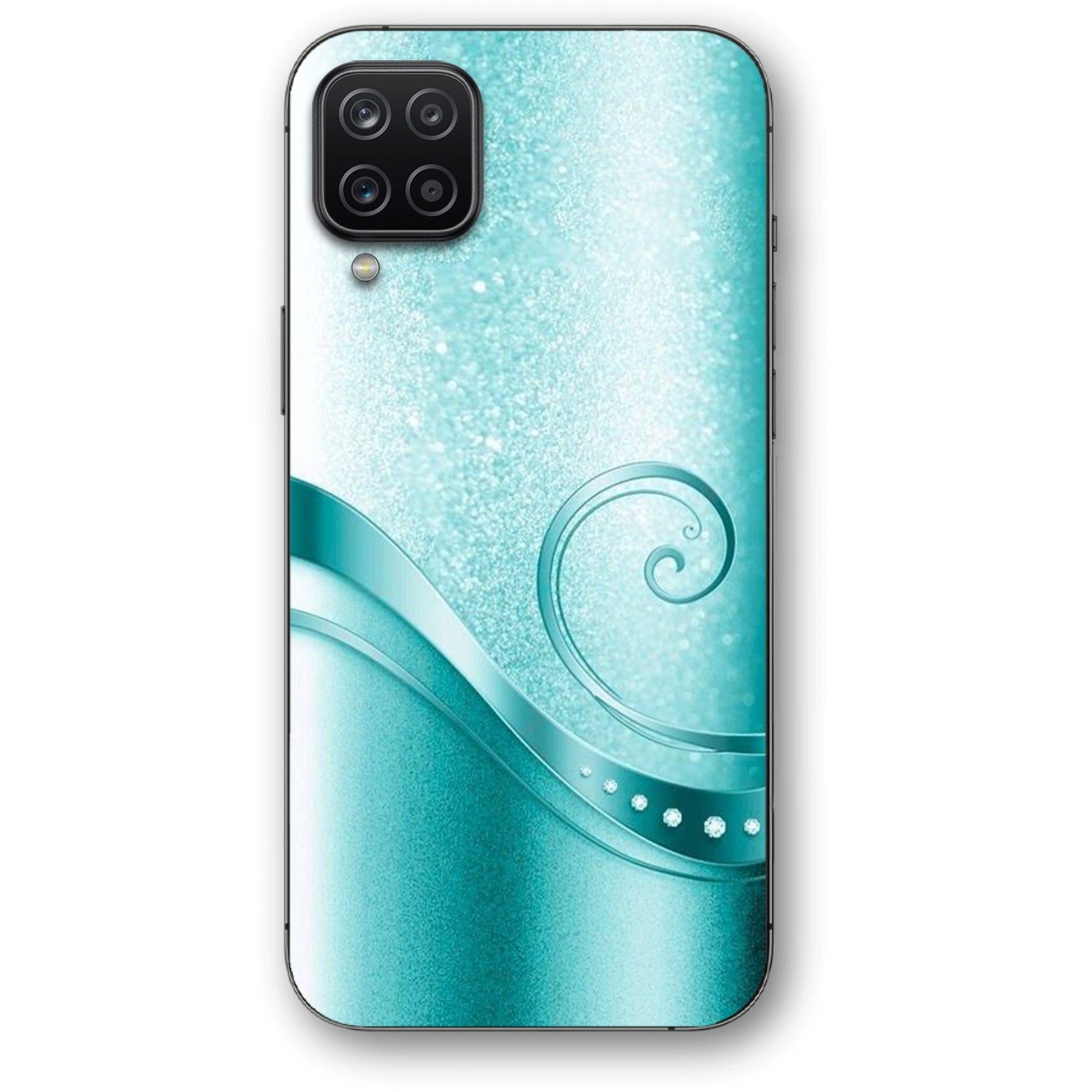 Glitter texture θήκη κινητού 91304 για Galaxy A12