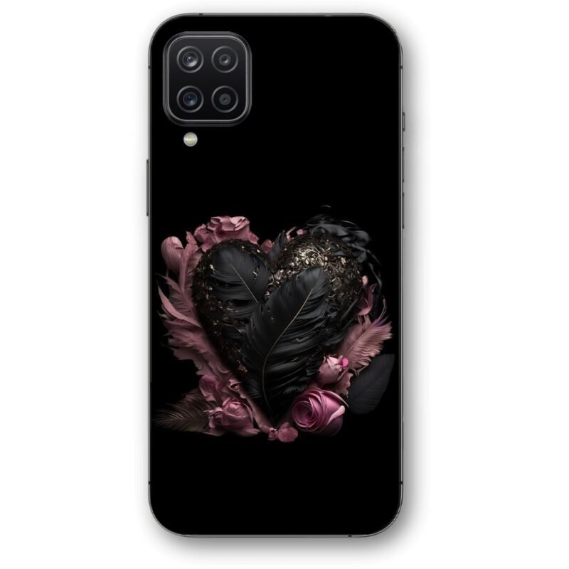 Heart feathers θήκη κινητού 91324 για Galaxy A12