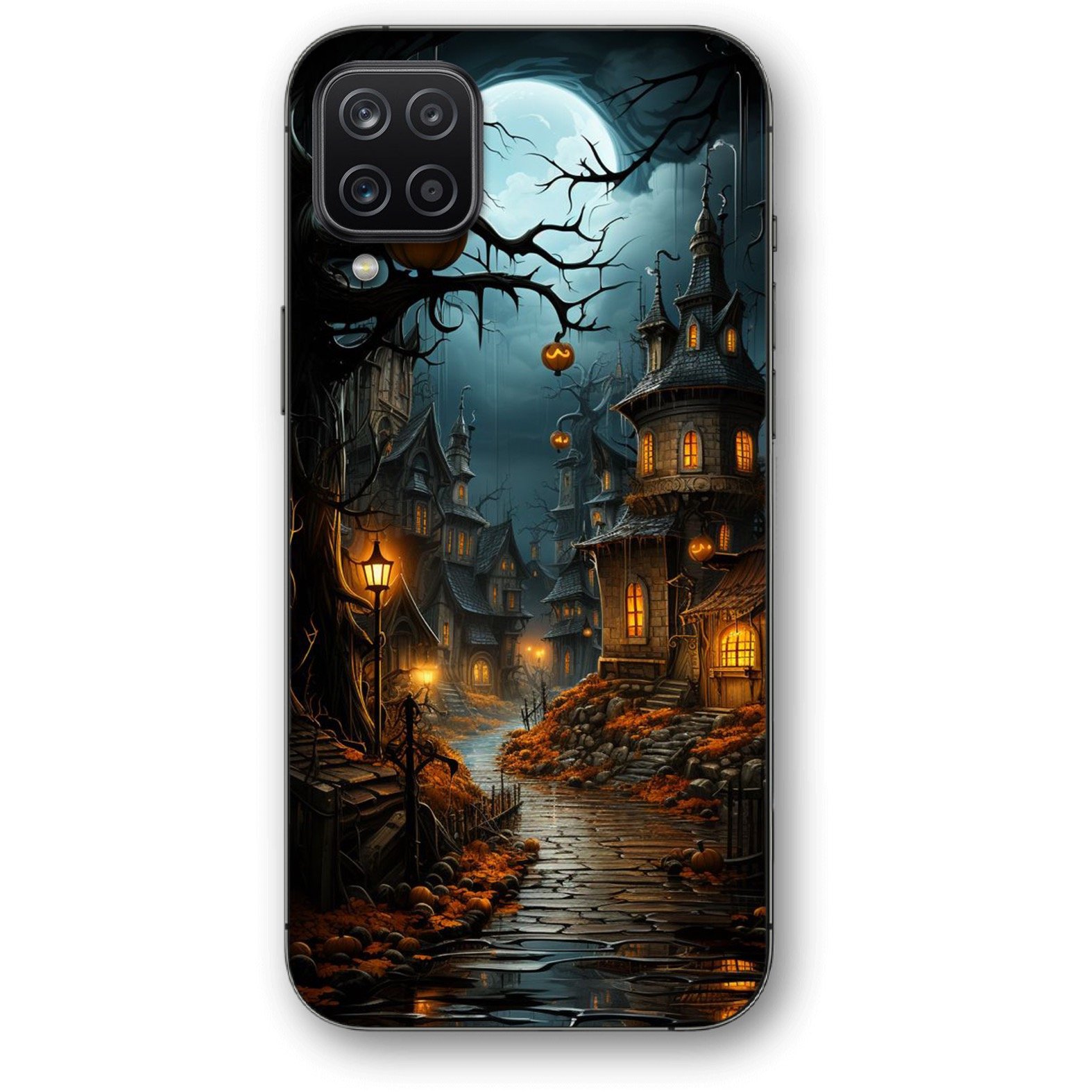 Spooky town θήκη κινητού 91348 για Galaxy A12