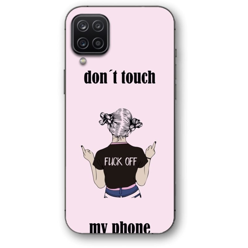 Don't touch my phone θήκη κινητού 91366 για Galaxy A12