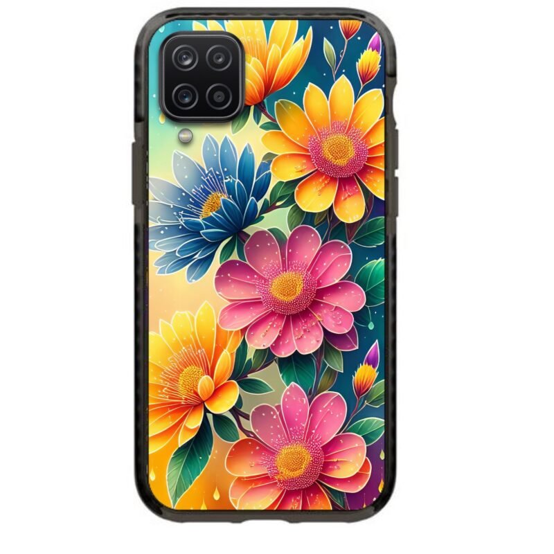 Floral θήκη κινητού 91559 γιά Galaxy A12