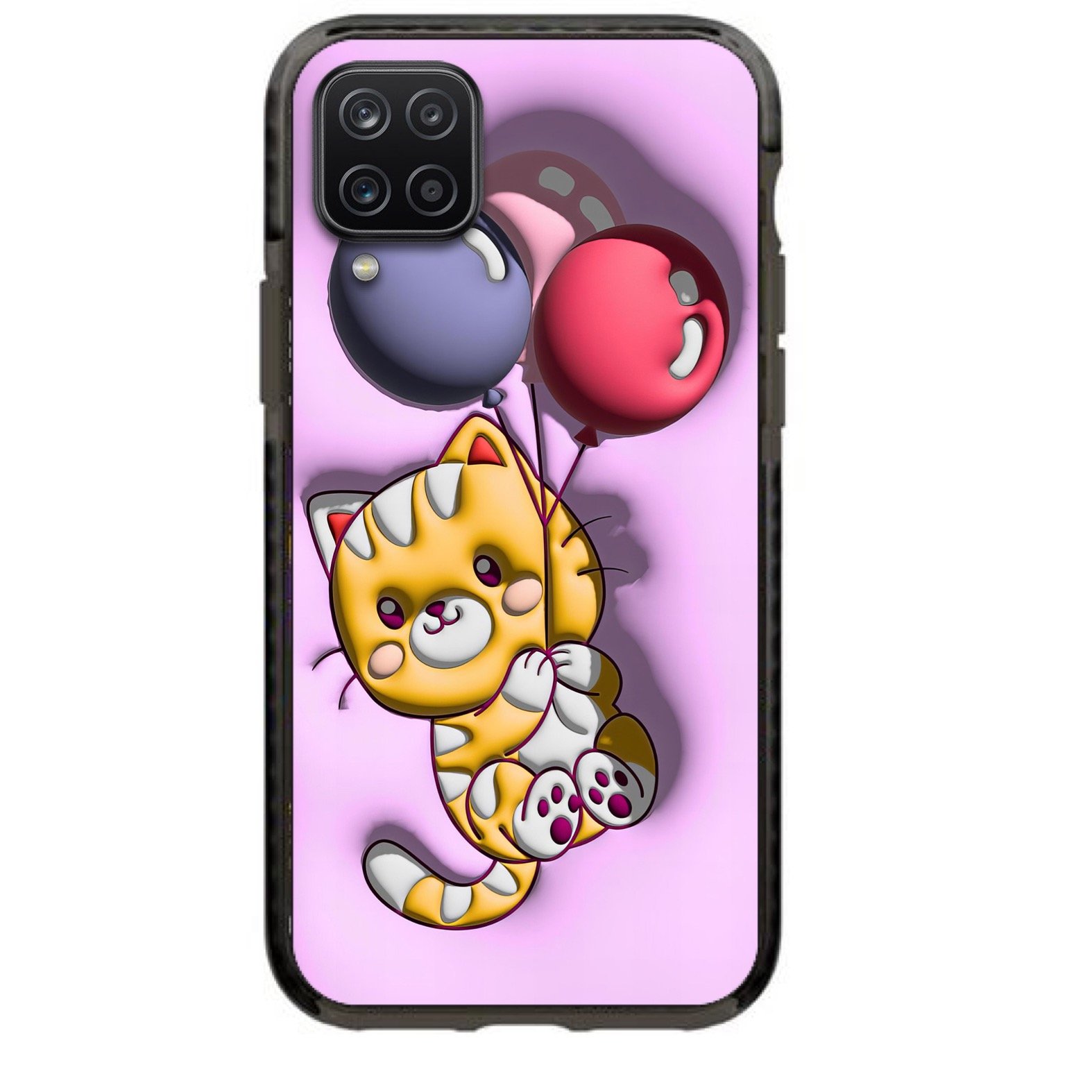 Balloon kitty θήκη κινητού 91640 γιά Galaxy A12