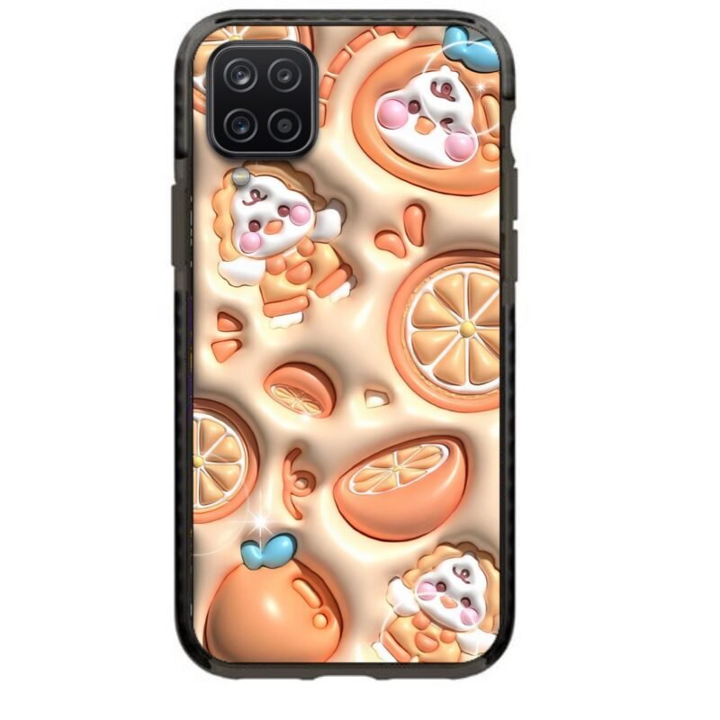 3d orange θήκη κινητού 91651 γιά Galaxy A12