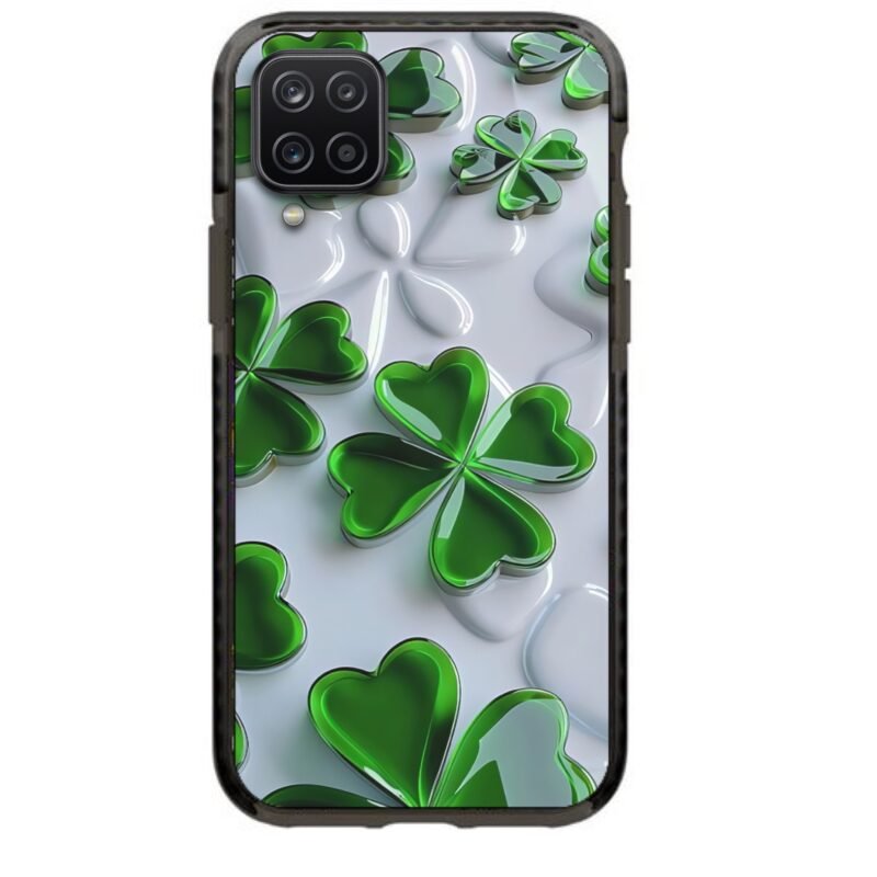 Clover pattern θήκη κινητού 91659 γιά Galaxy A12