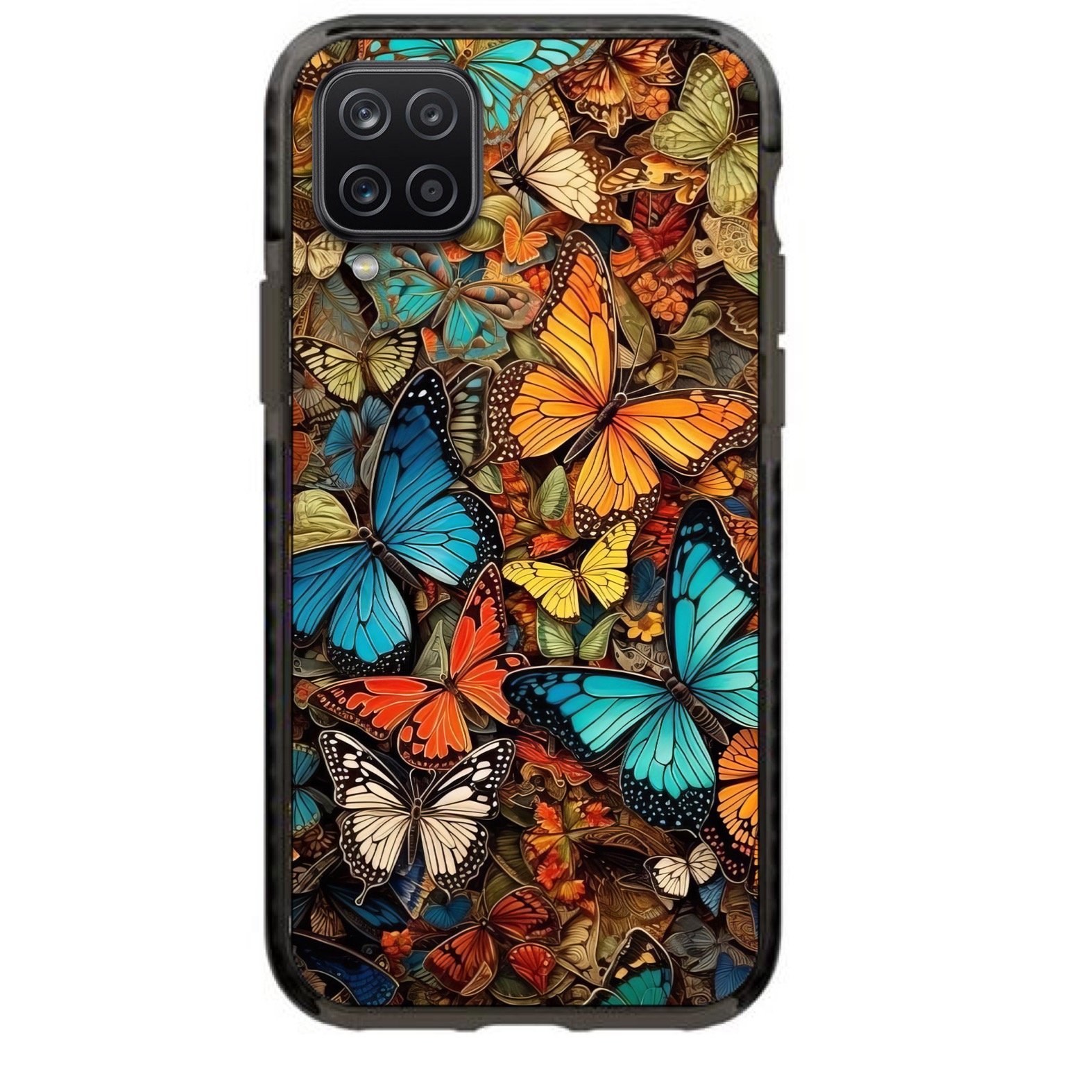 Butterflies θήκη κινητού 91683 γιά Galaxy A12