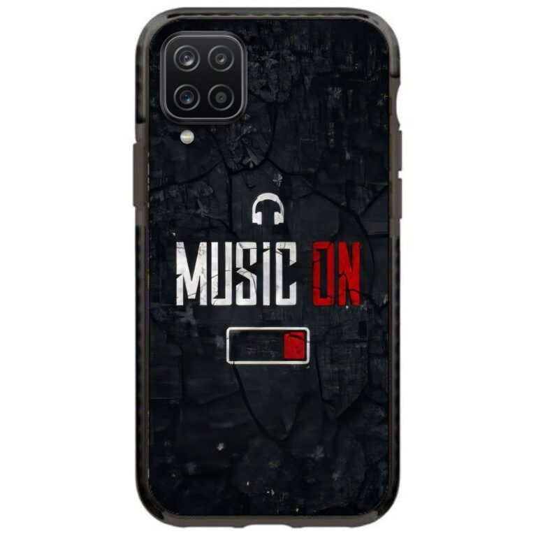 Music on θήκη κινητού 91700 γιά Galaxy A12