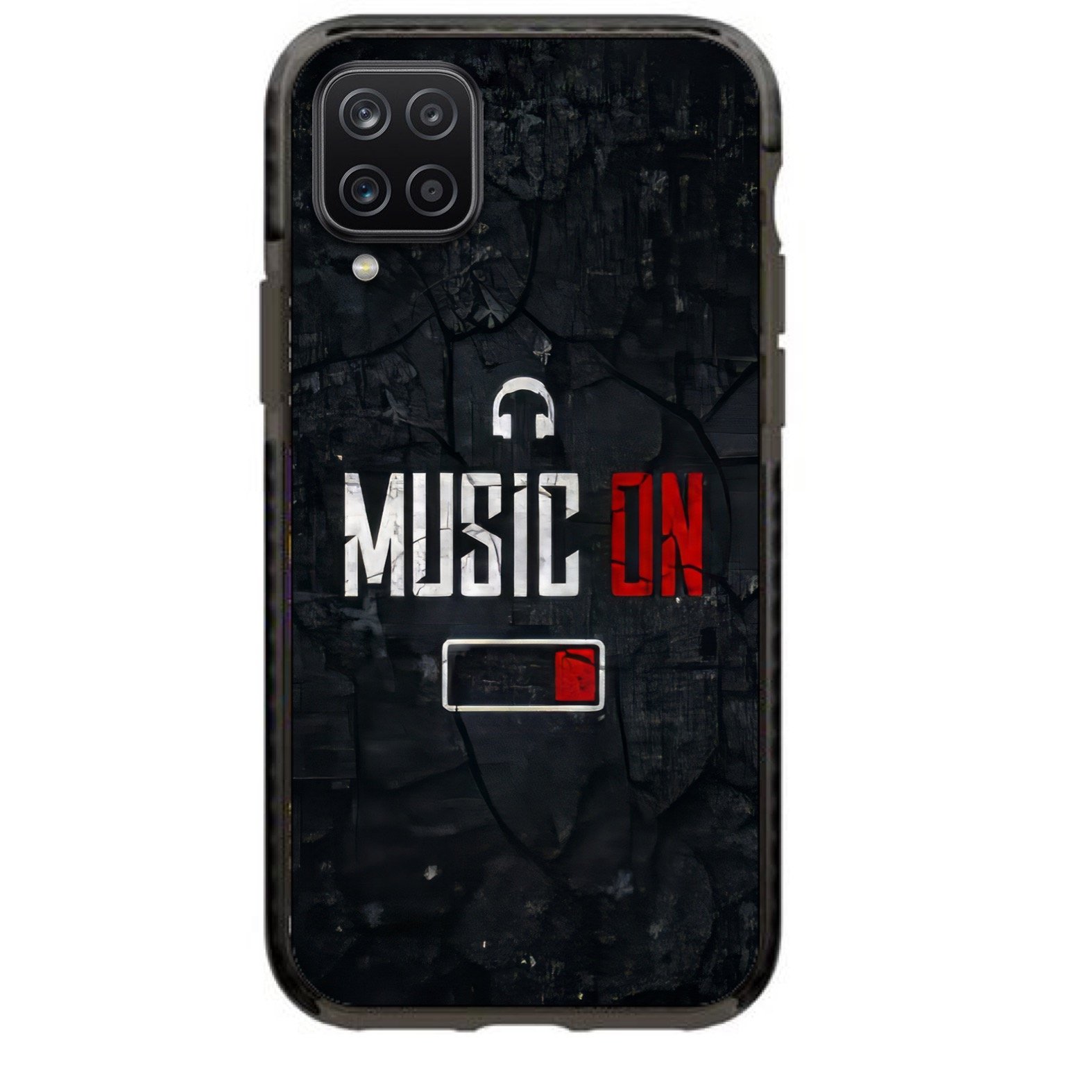 Music on θήκη κινητού 91700 γιά Galaxy A12