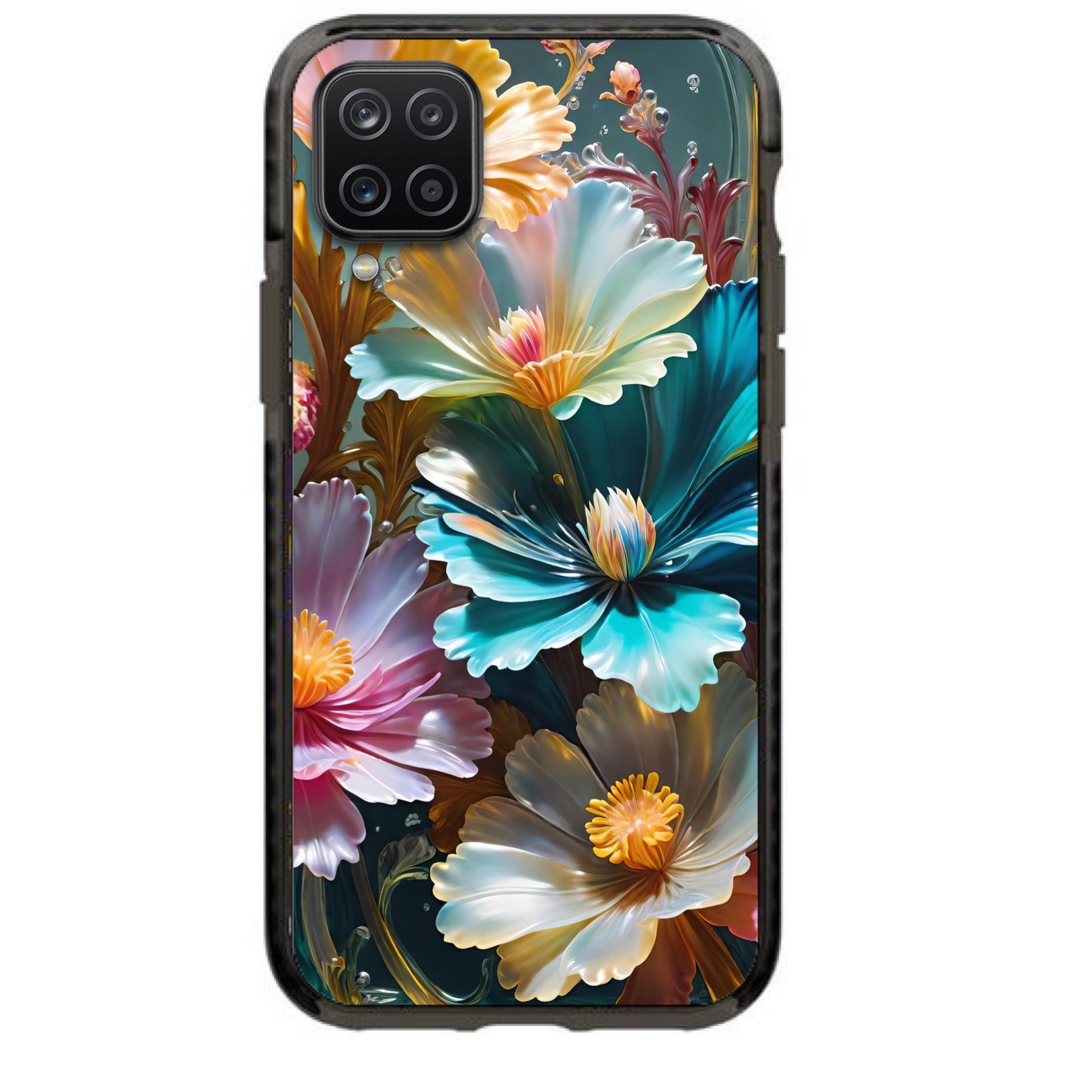 Flowers θήκη κινητού 91704 γιά Galaxy A12