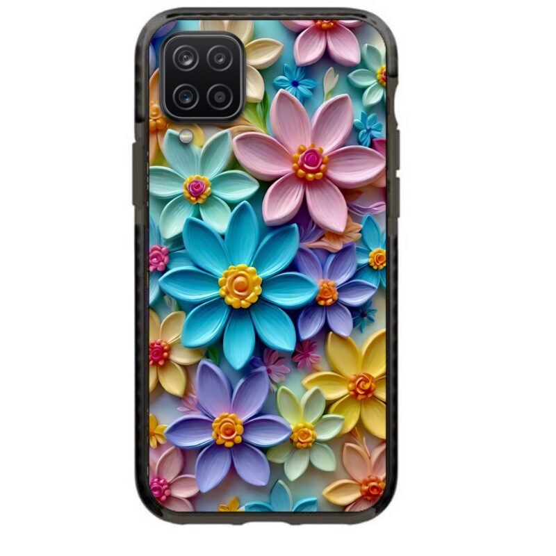 Flowers θήκη κινητού 91715 γιά Galaxy A12