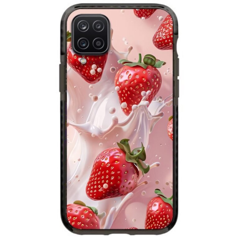 Strawberries θήκη κινητού 91752 γιά Galaxy A12