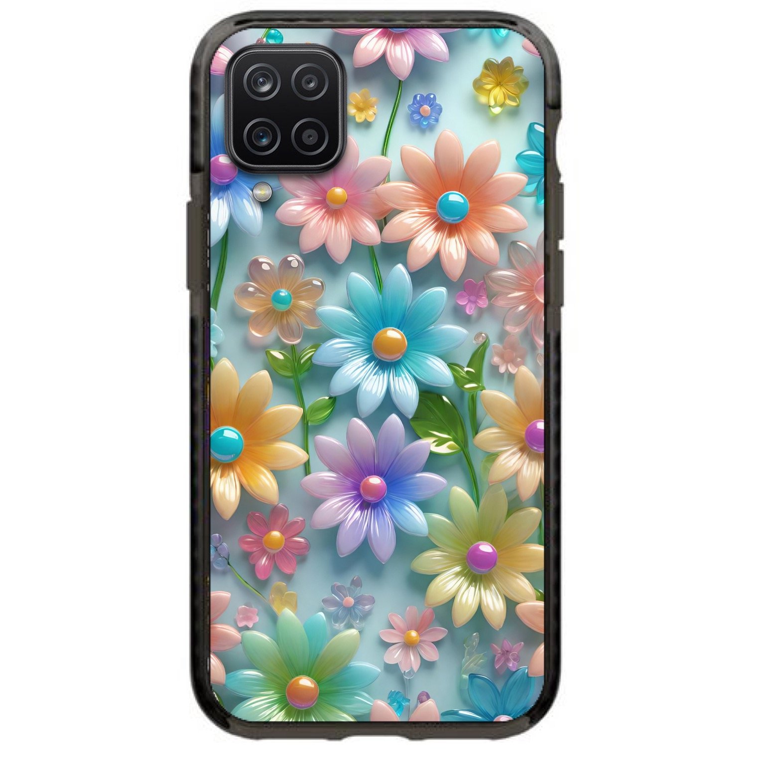 Flowers θήκη κινητού 91814 γιά Galaxy A12
