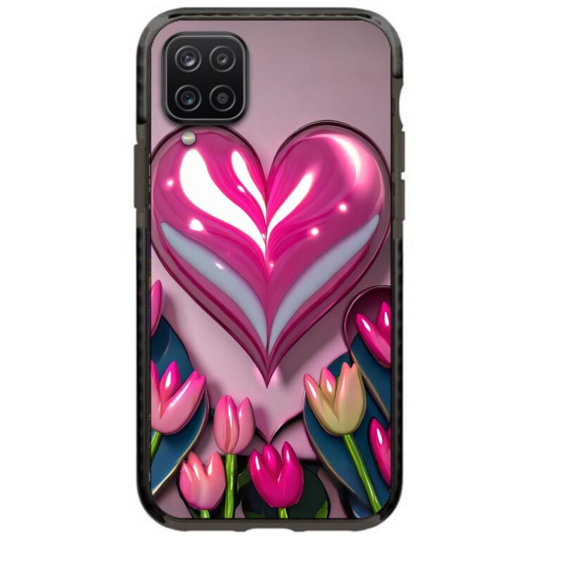 Flower heart θήκη κινητού 91821 γιά Galaxy A12